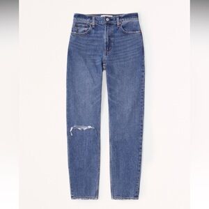 Abercrombie High Rise Mom Jean